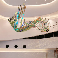 Multi-style Stainless Steel Installation Art Project