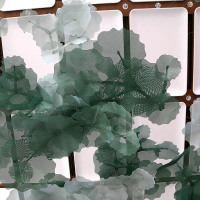 Custom Large Green Wrought Iron Iron Plate Installation Art/Chandeliers/Light Fixtures