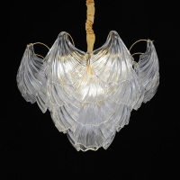 Custom Staircase Murano Glass Chandelier