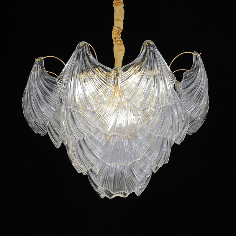 Custom Staircase Murano Glass Chandelier