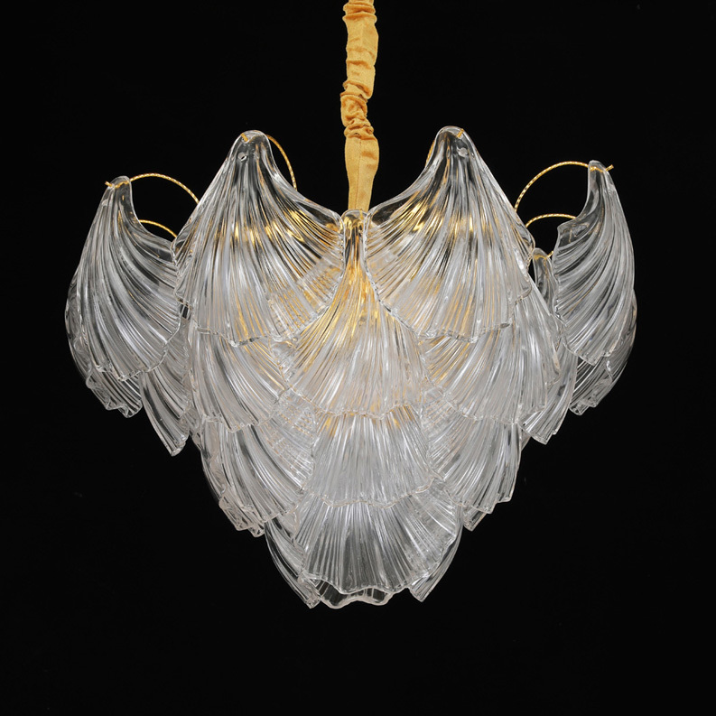 Custom Staircase Murano Glass Chandelier