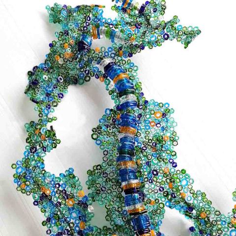 Murano Glass Sculpture For Hotel Decoration
