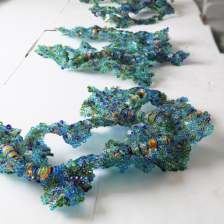 Скульптура из муранского стекла для украшения отеля