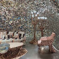 Custom Laser Cut Decorative Metal Divider Screen