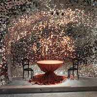 Custom Laser Cut Decorative Metal Divider Screen