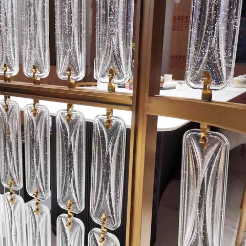 Clear Crystal Art Divider Screen Customization