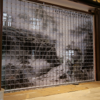 Modern Glass Painting Pictures Screen