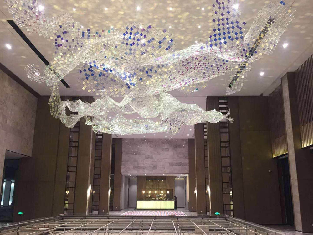 Customized hotel decorative chandelier