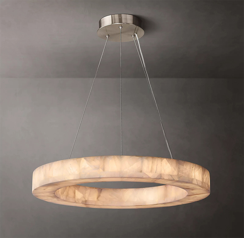 all-copper marble lamp