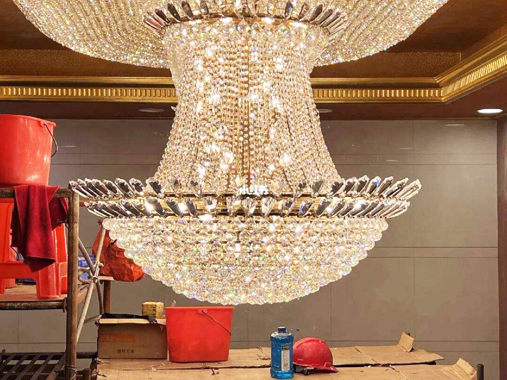 chandelier banquet hall