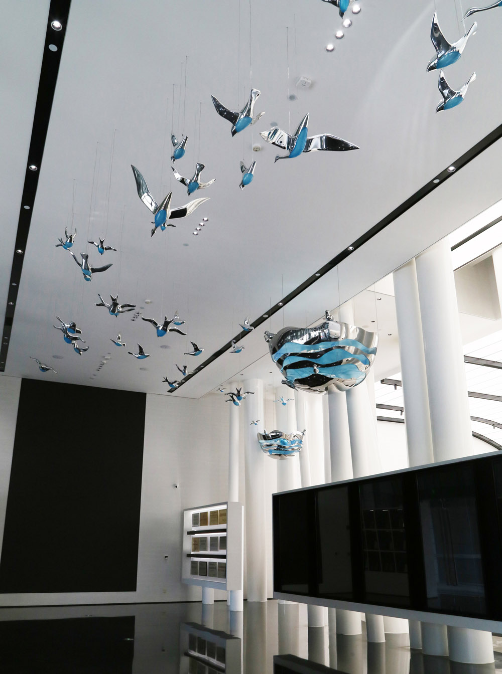 Corporate installation art customization