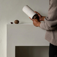 Simple design cylindrical reading lamp