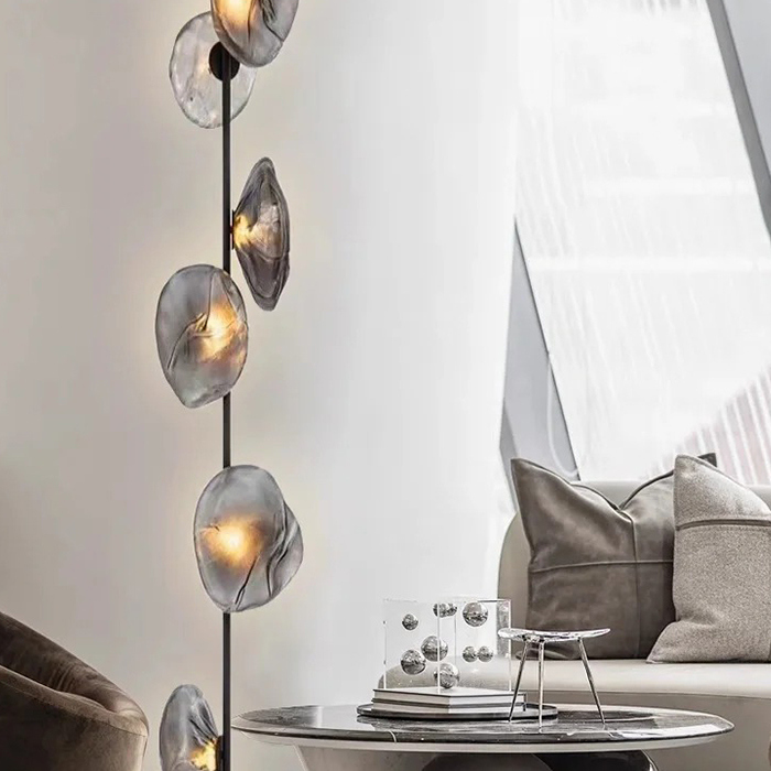 Living room sofa bedroom simple atmosphere floor lamp