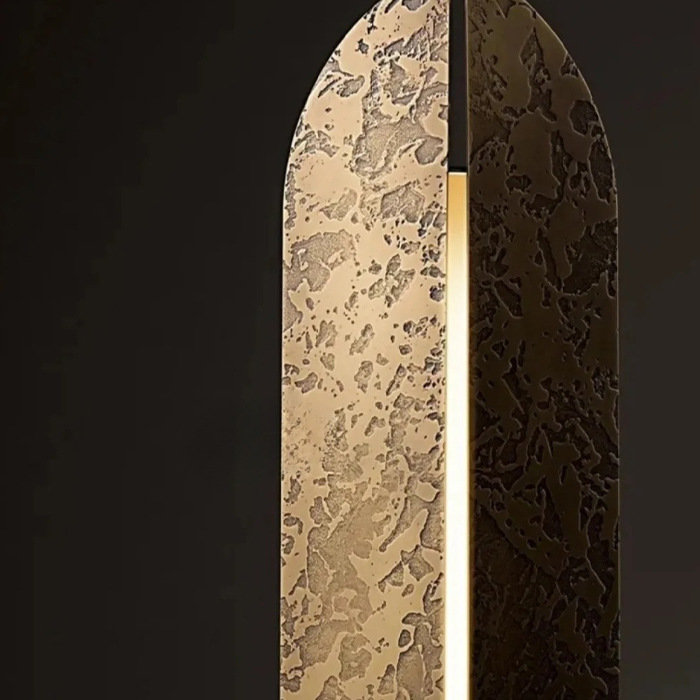 Aare gorge style living room villa background wall etched wall lamp