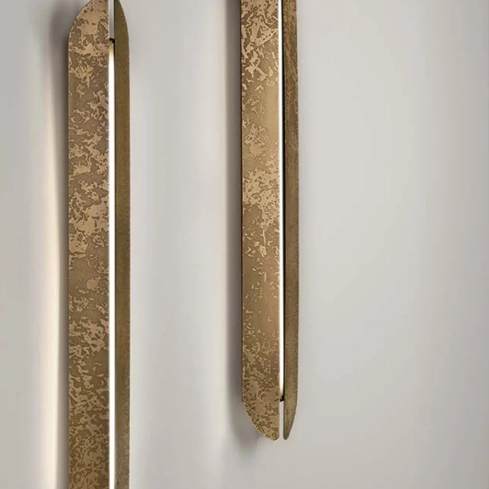 Aare gorge style living room villa background wall etched wall lamp