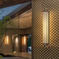 New Chinese hotel Villa terrace wall lamp customization