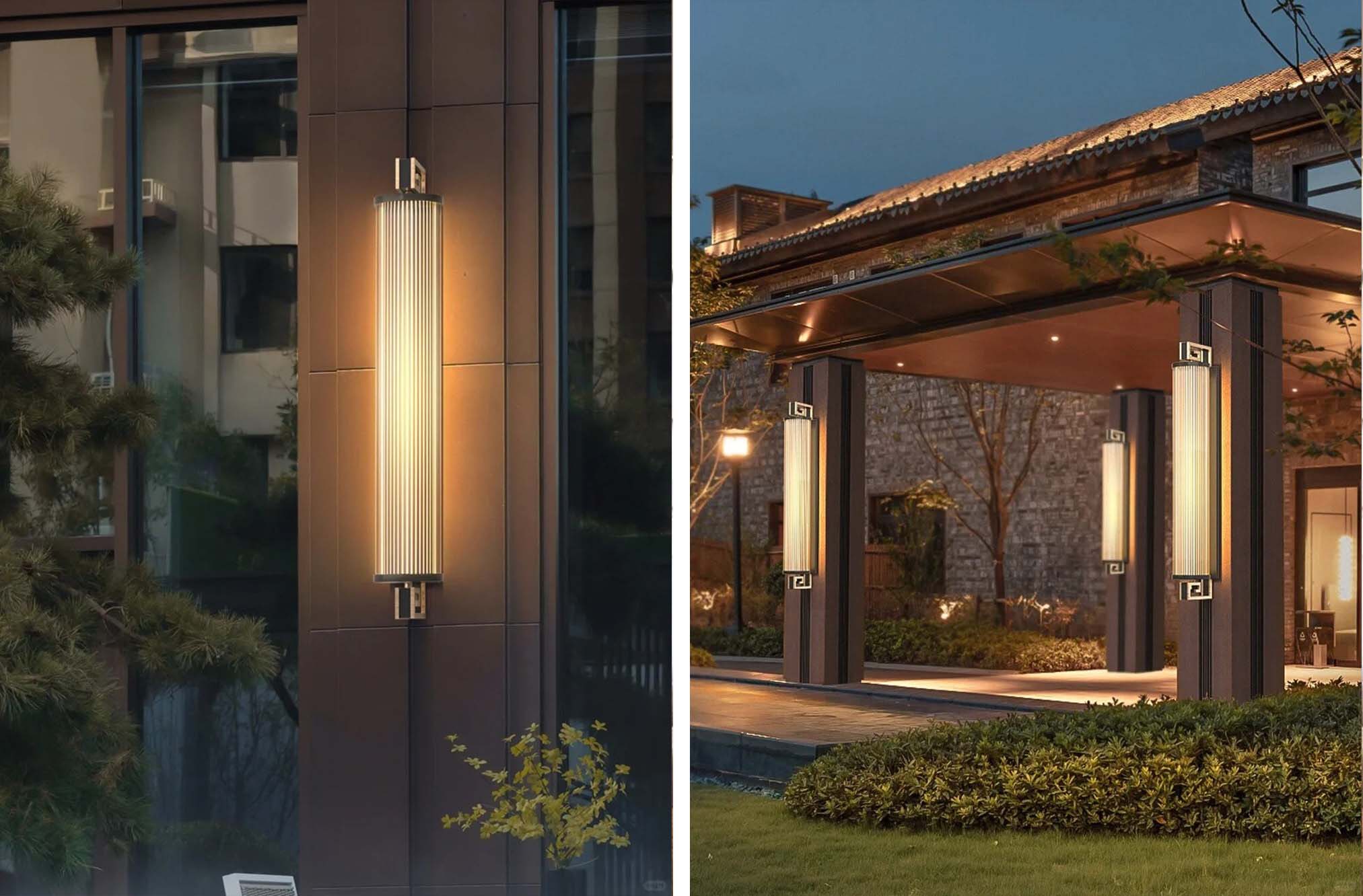 Outdoor wall lamp