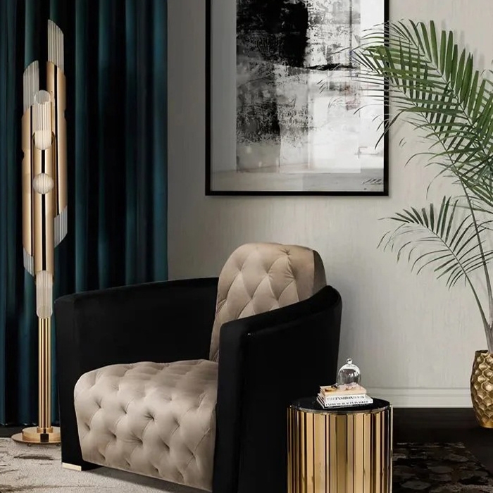 Modern style living room bedroom floor lamp