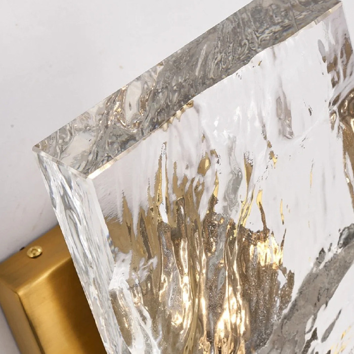 Modern simple design crystal wall lamp
