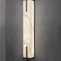 Modern simple marble wall lamp