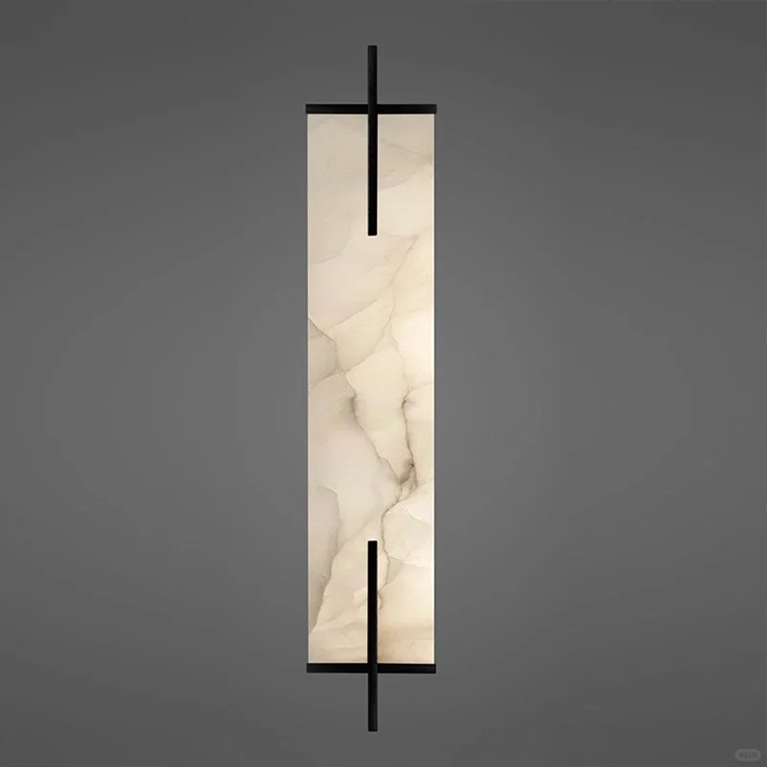 Modern simple marble wall lamp