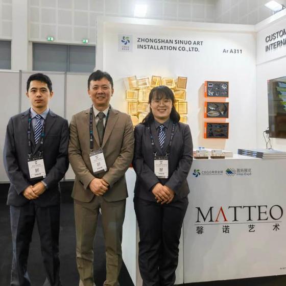 MATTEO Shines at INDEX Dubai 2025: Defining a New Height in Home Art with Customization Strength