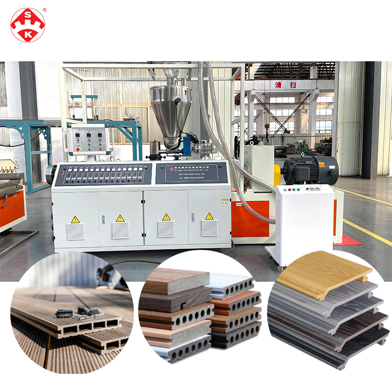 wood plastic composite machine