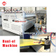 Plastic PE/PP/PC Hollow Corrugated Sheet Extruder Machine