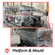 Máquina de produção de extrusão de caixas de papelão ondulado PP