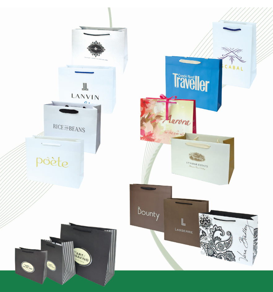 strong quality paper wine bags