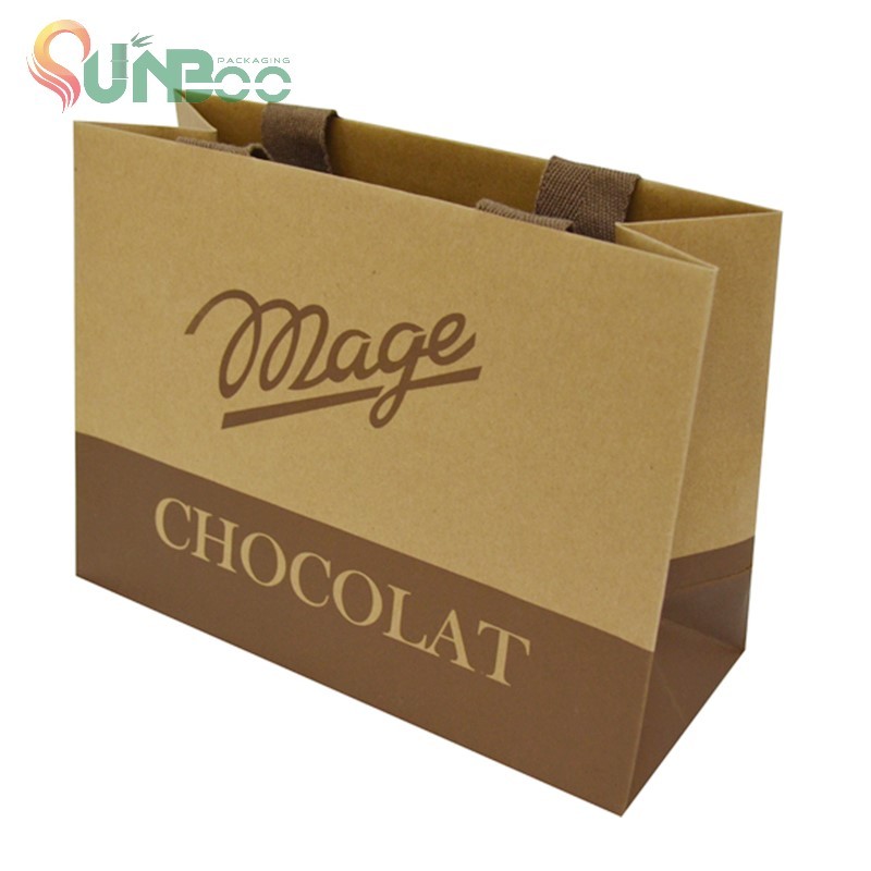 Sac en papier kraft brun Natura écologique