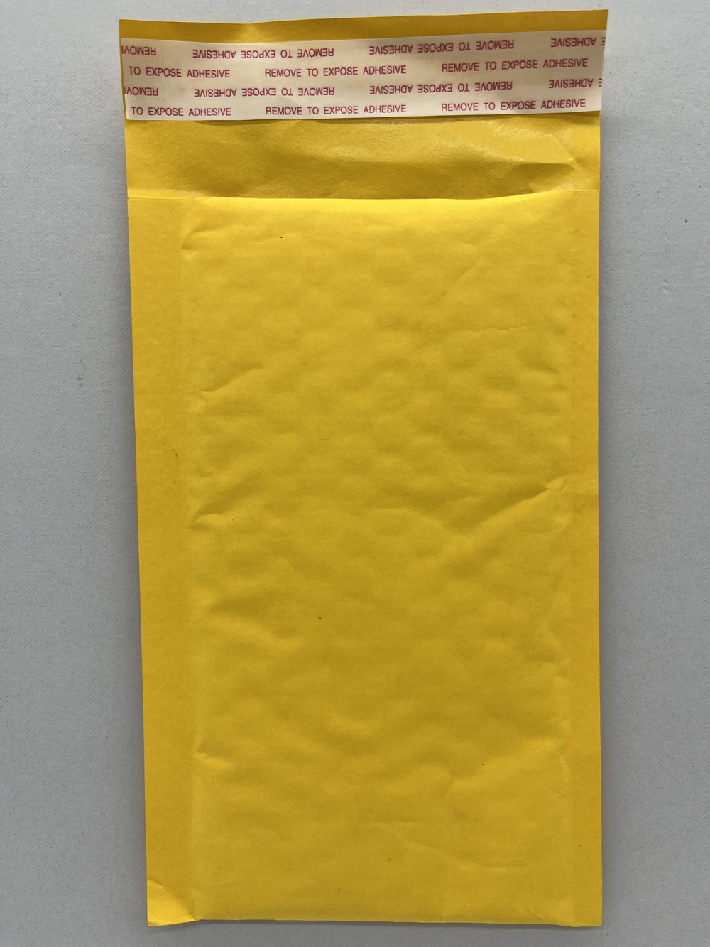 yellow color paper postage bags