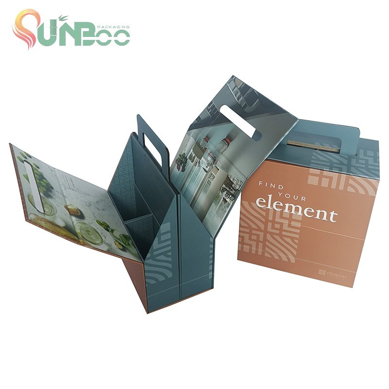 Emballage de boîte de vin de boîte de papier de bière de carton dur