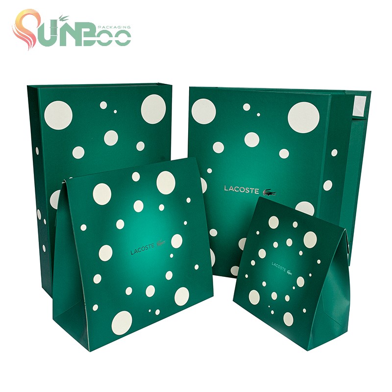 green color paper box