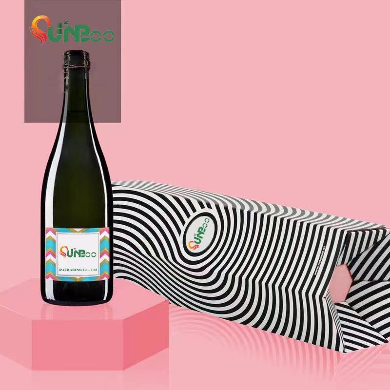 Boîte à vin de forme spéciale pour coffret cadeau champagne