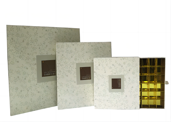 L'utilisation d'une boîte cadeau en chocolat