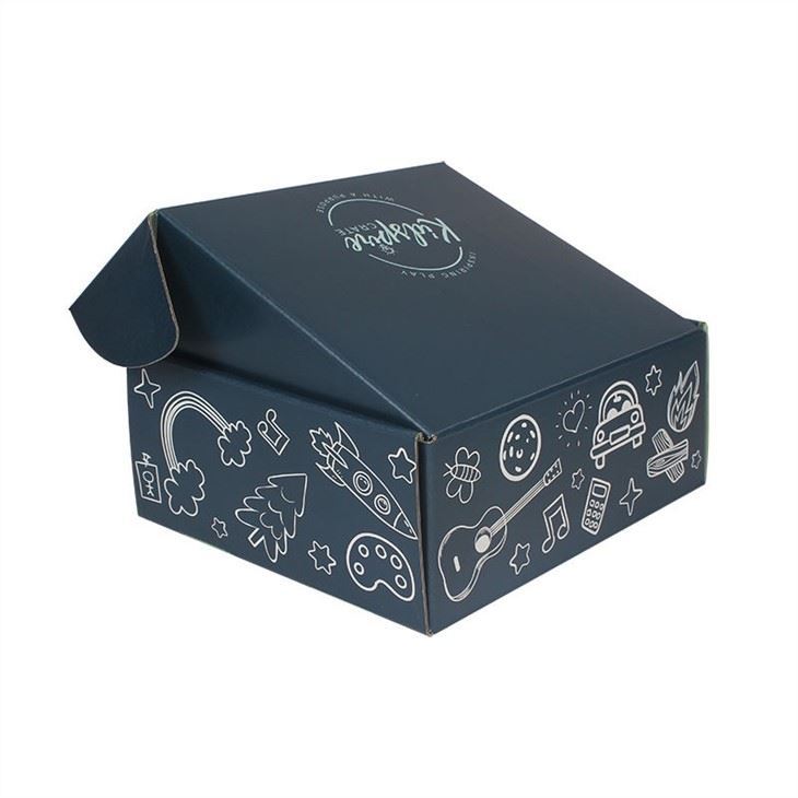 boîte d'expédition d'impression de marque personnalisée