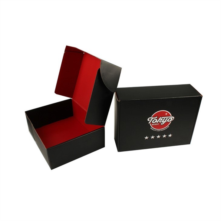 boîte d'expédition en carton ondulé facile à plier pour l'expédition