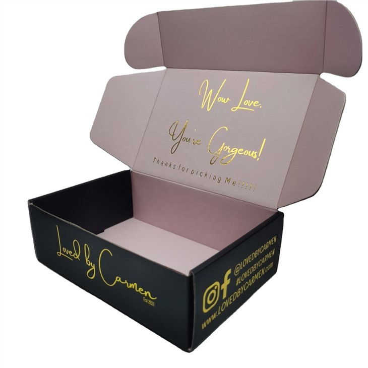 boîte d'expédition personnalisée pour commerce de détail