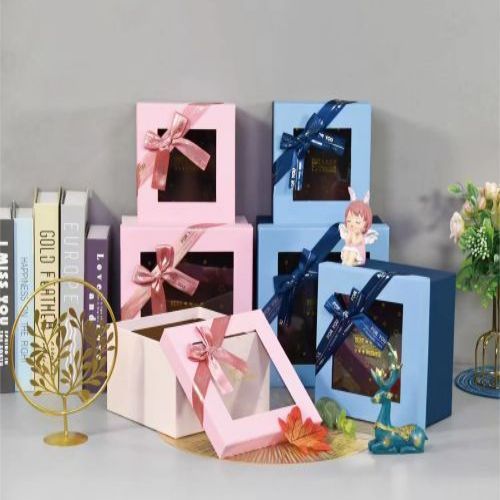 Boîte de papier de chocolat d'emballage de Noël