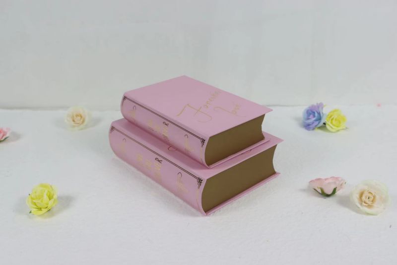 luxury book style storage gift box