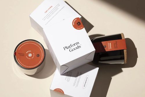 Il s’avère que l’emballage des bougies peut aussi être conçu comme ceci