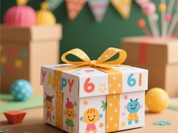 Célébrer la Journée internationale des enfants avec un emballage soigné