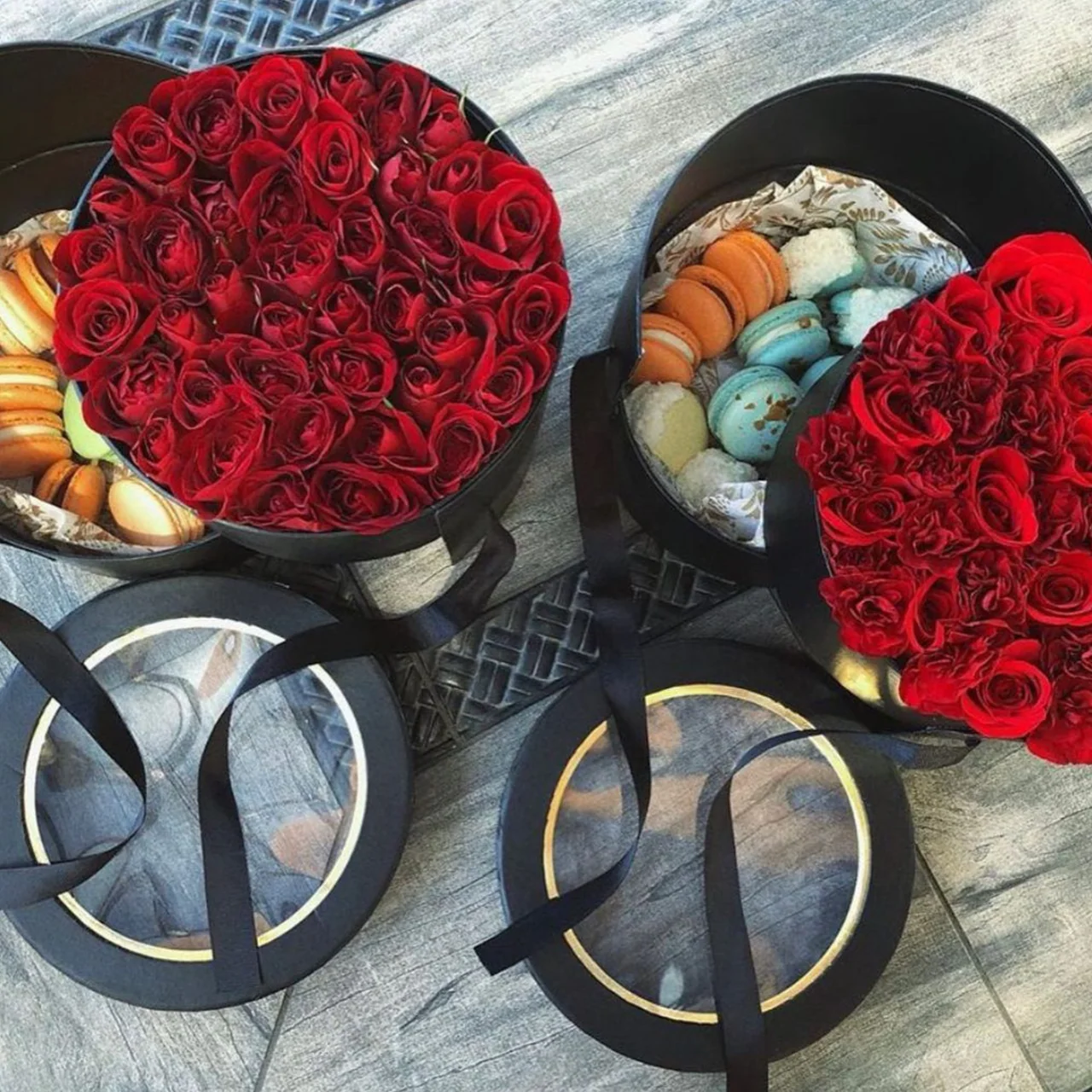 Luxury Round Flower Box