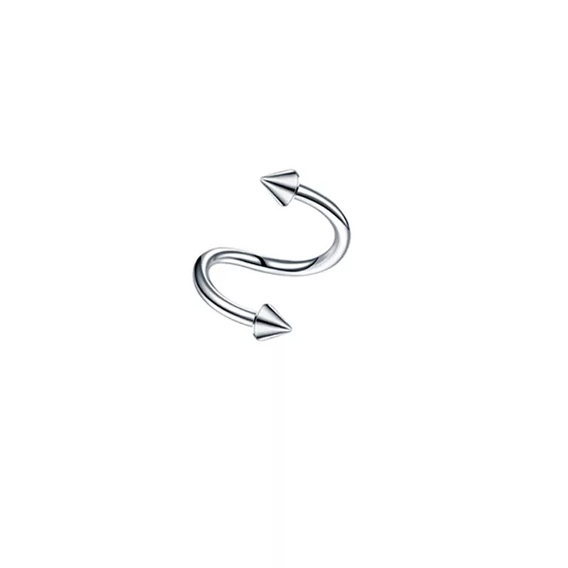 stainless steel spiral lip ring