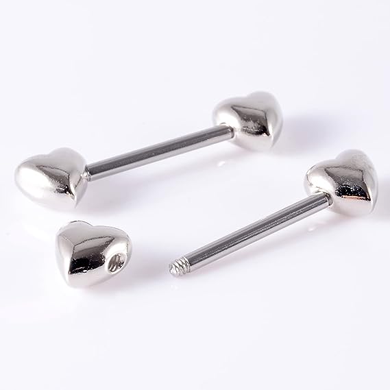 nipple rings surgical steel