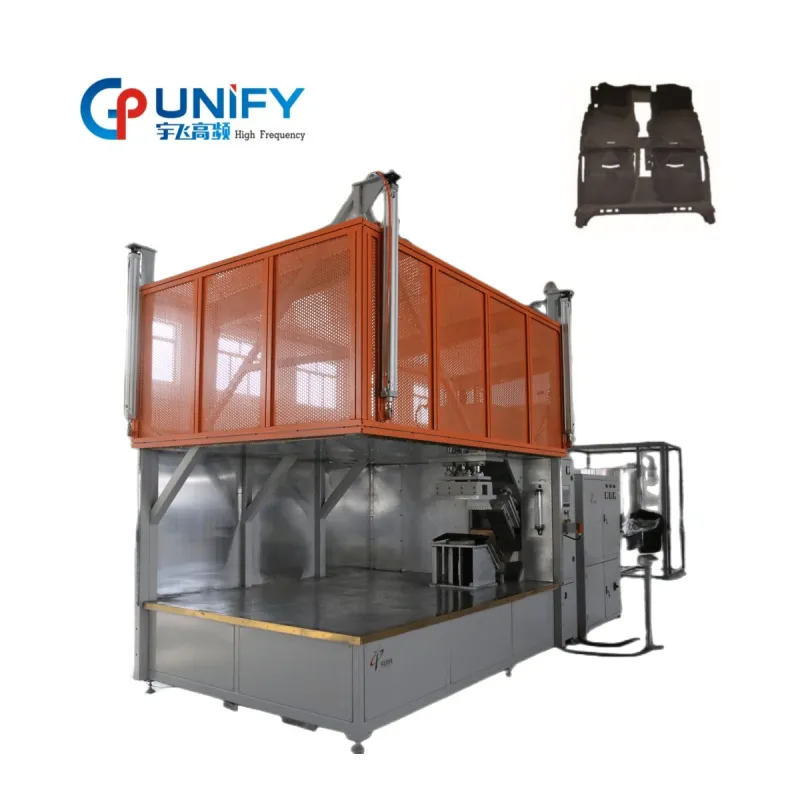 Machine de soudage à haute fréquence de tapis de voiture en plastique