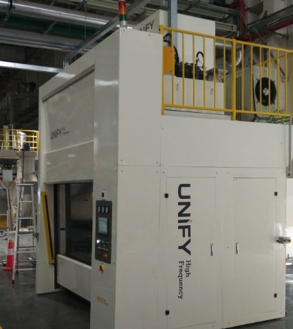 25kw Automotive Carpet RF Press Welding Machine