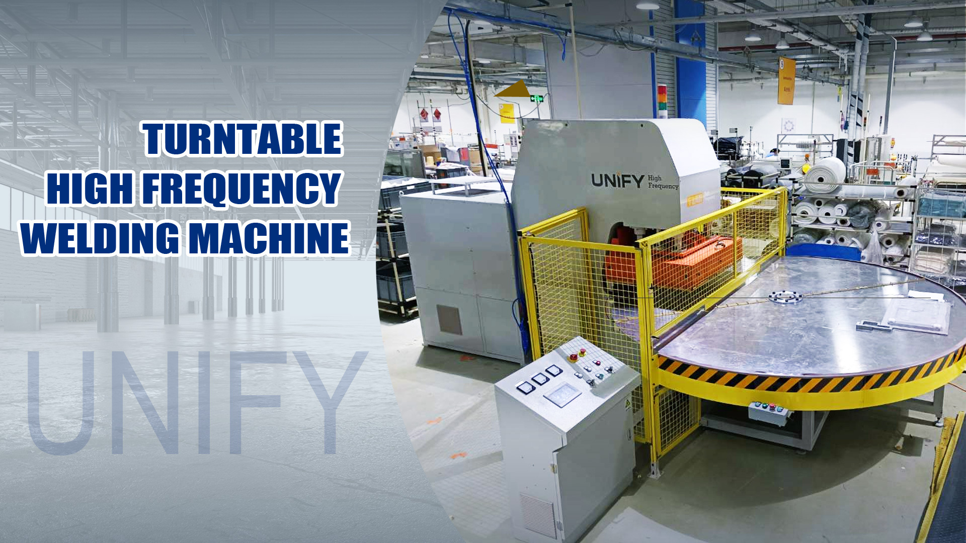 Универсальная ВЧ-машина с поворотным столом