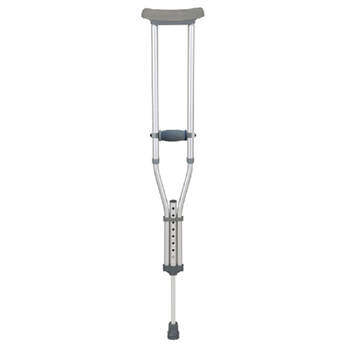 Aluminum Push-Button Underarm Crutch